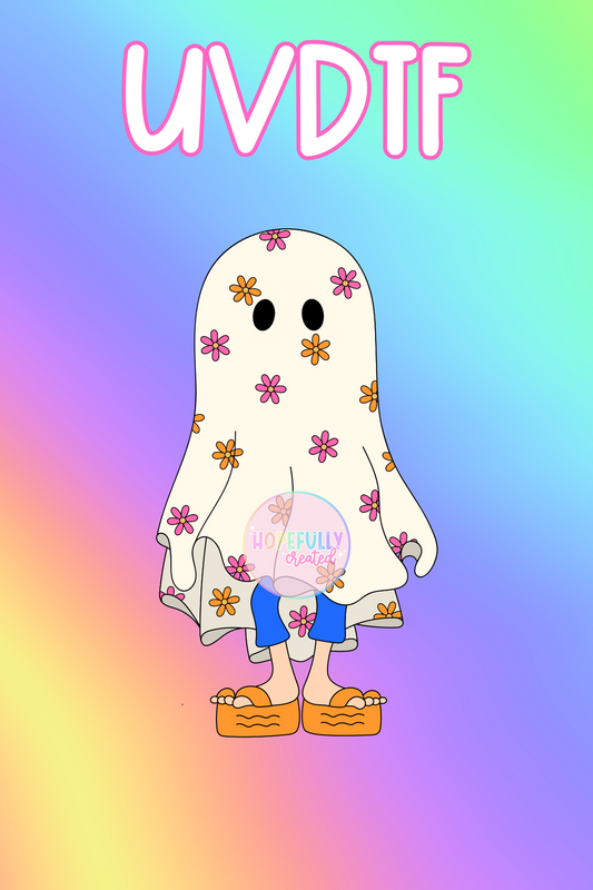 Lizzie Ghost UVDTF Decal