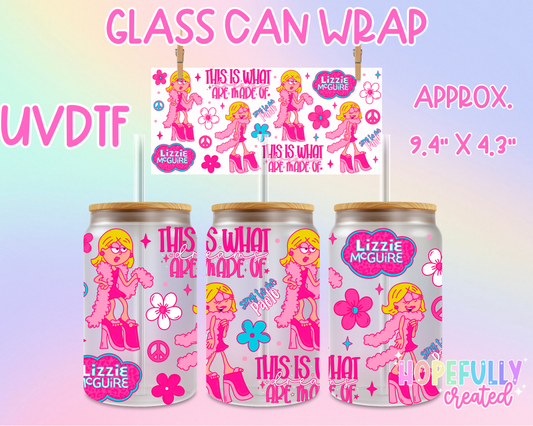 Lizzie UVDTF Glass Can Wrap