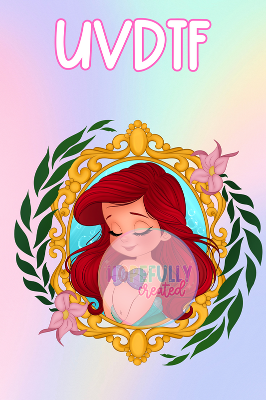 Ariel UVDTF Decal
