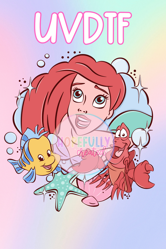 Ariel UVDTF Decal