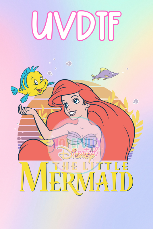 Mermaid UVDTF Decal