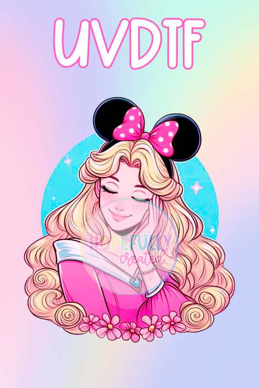 Princess UVDTF Decal