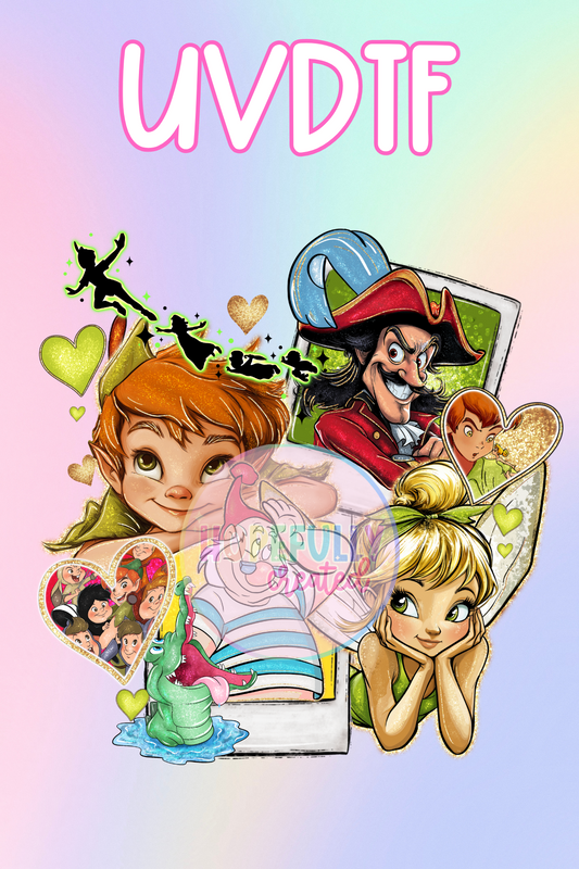 Peter and Tink UVDTF Decal