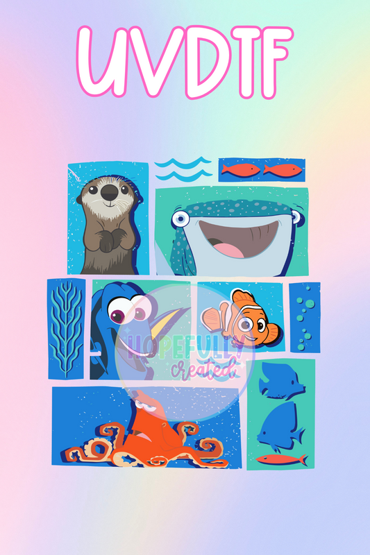 Fish UVDTF Decal
