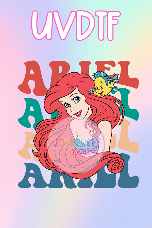 Ariel UVDTF Decal
