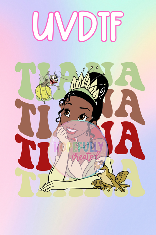 Tiana UVDTF Decal