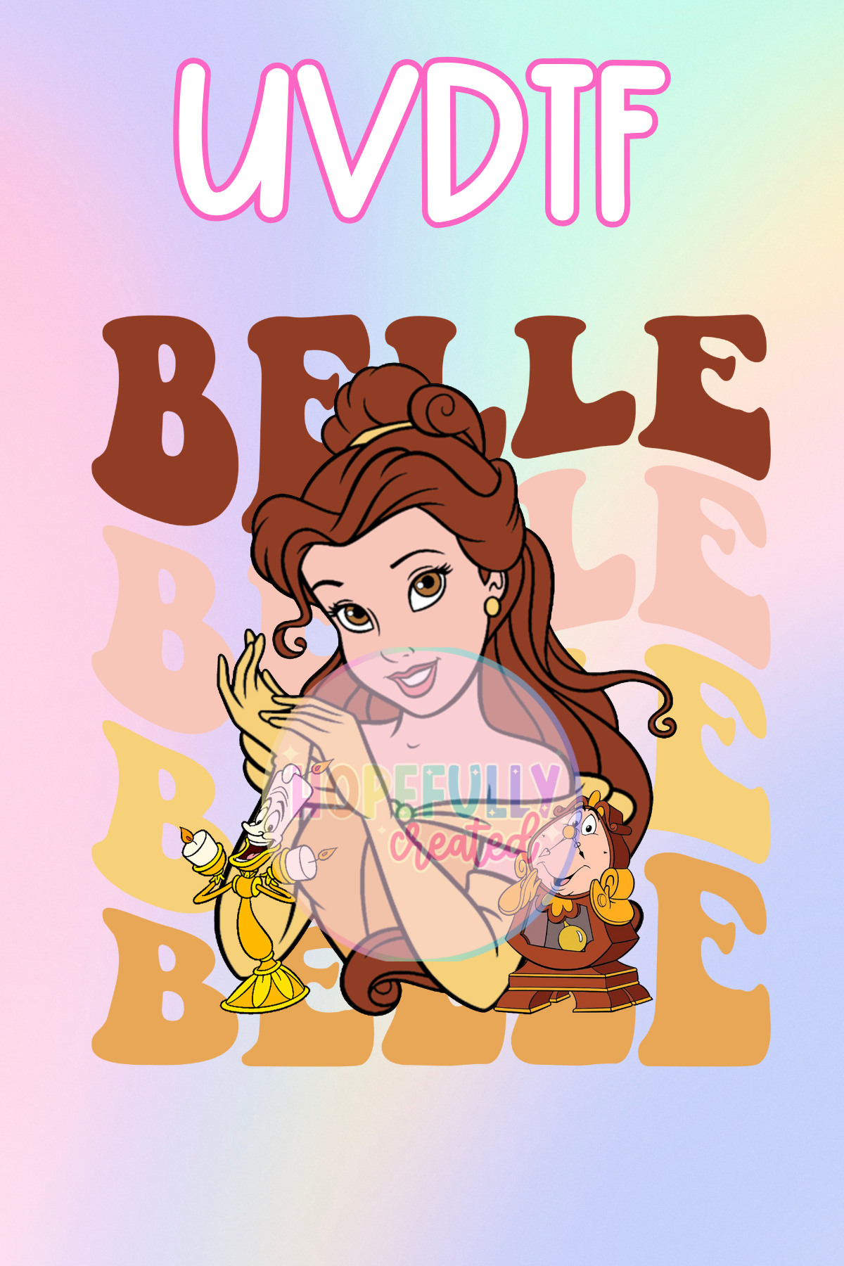 Belle UVDTF Decal