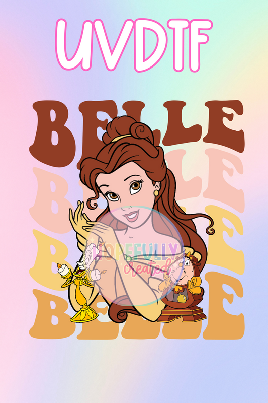 Belle UVDTF Decal