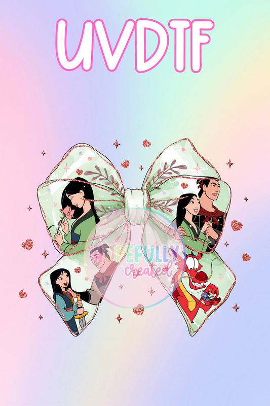 Mulan UVDTF Decal