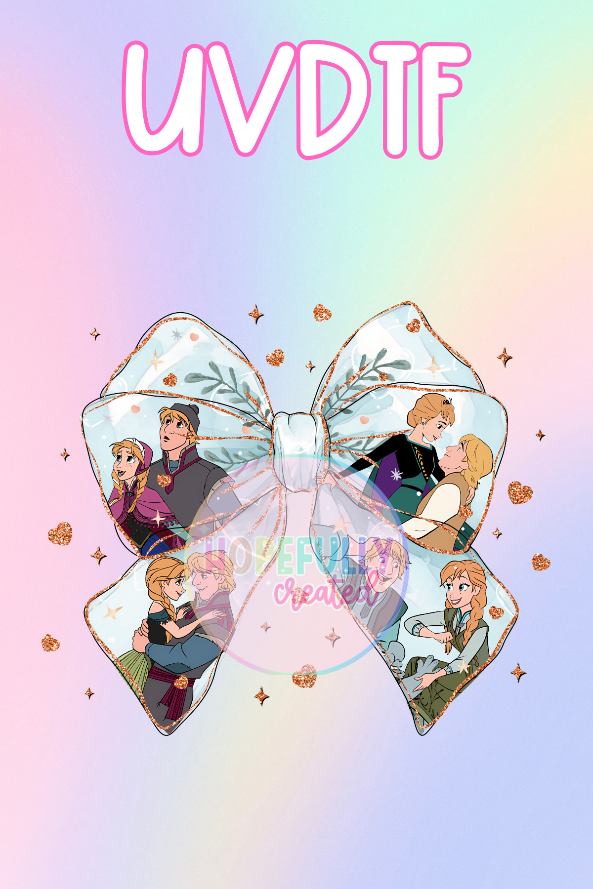 Anna Bow UVDTF Decal