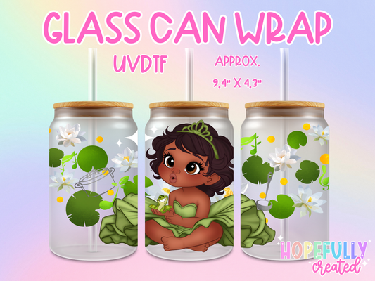 Princess T UVDTF Glass Can Wrap