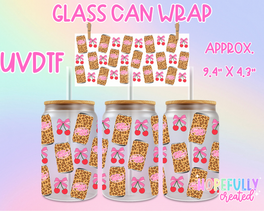 Soda UVDTF Glass Can Wrap