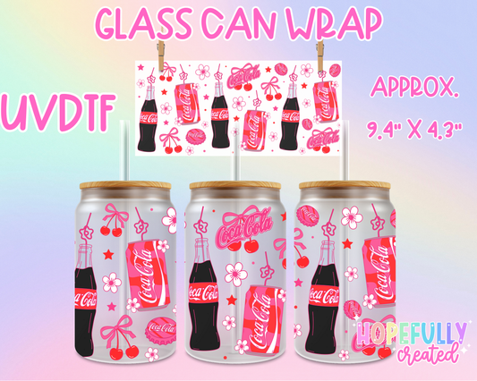 Soda UVDTF Glass Can Wrap