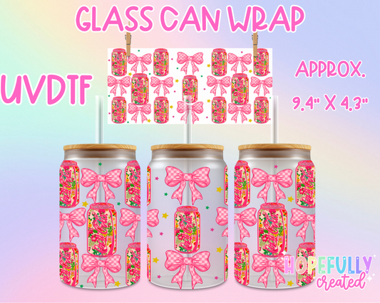 Soda UVDTF Glass Can Wrap